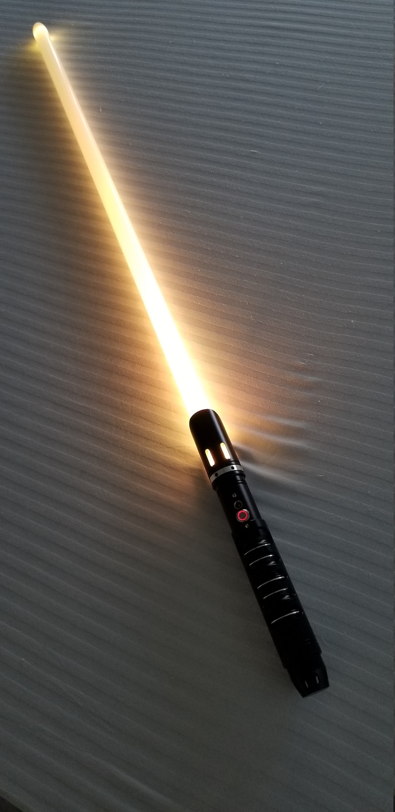 Color Changing Lightsaber with Sound – Extremely Durable, Attractive Hilt, Aluminum Hilt, Rounded Shaped Emitter, RGB