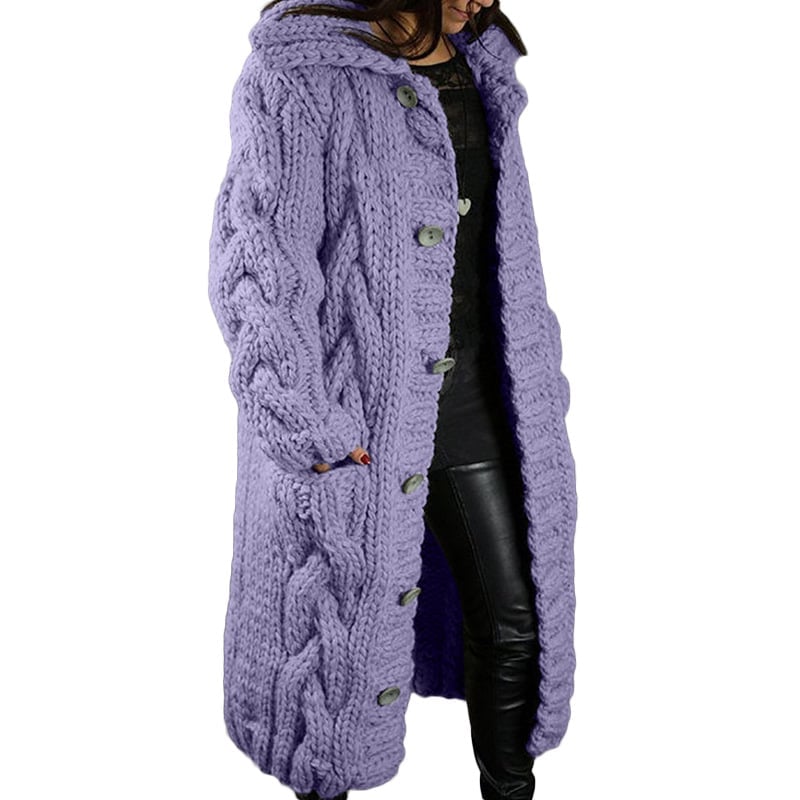 2023 Knitted Thick-Line Jumper Coat-FREE SHIPPING