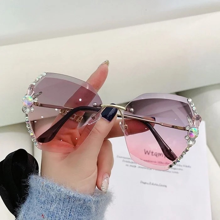 Diamond Sunglasses – 🔥Hot Summer Sale🔥 Woman Sunglasses For Beach Summer