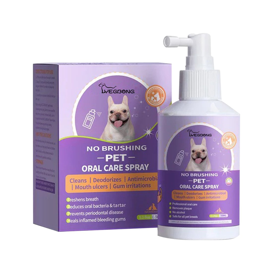 HOT SALE PROMOTION 49% OFF – Teeth Cleaning Spray for Dogs & Cats