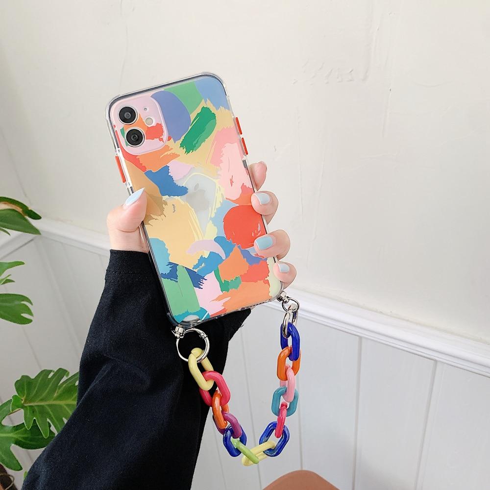 Abstract Art Chain Case