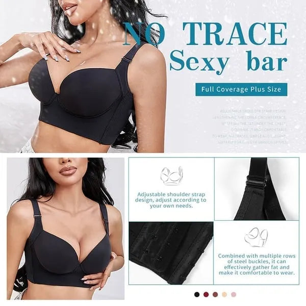 2023 New Comfortable Back Smoothing Bra LAST DAY BUY 1 GET 1 FREE