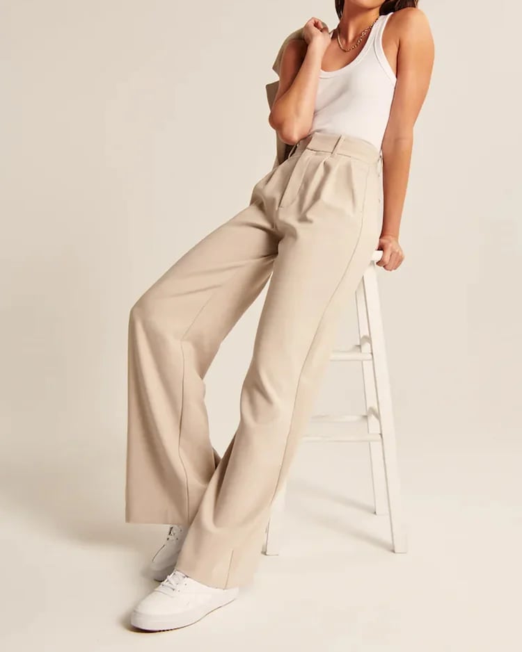 🔥HIGH WAIST TAILORED WIDE LEG PANTS (BUY 2 FREE SHIPPING)