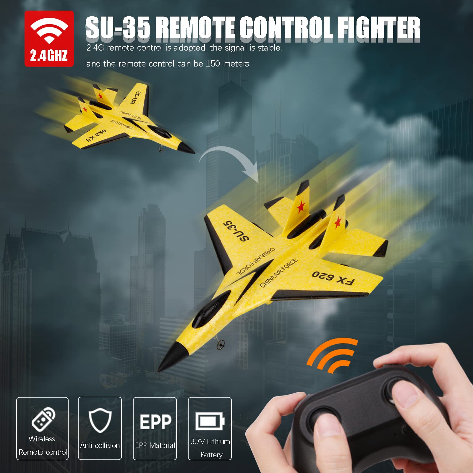 (🎉Weekend Big Discount🎉- 49% OFF)New Wireless RC Airplane Toy