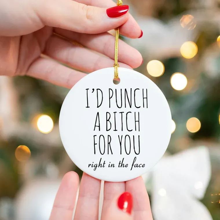 🎁💝 2023 CHRISTMAS GIFT - FUNNY FRIENDSHIP ORNAMENT