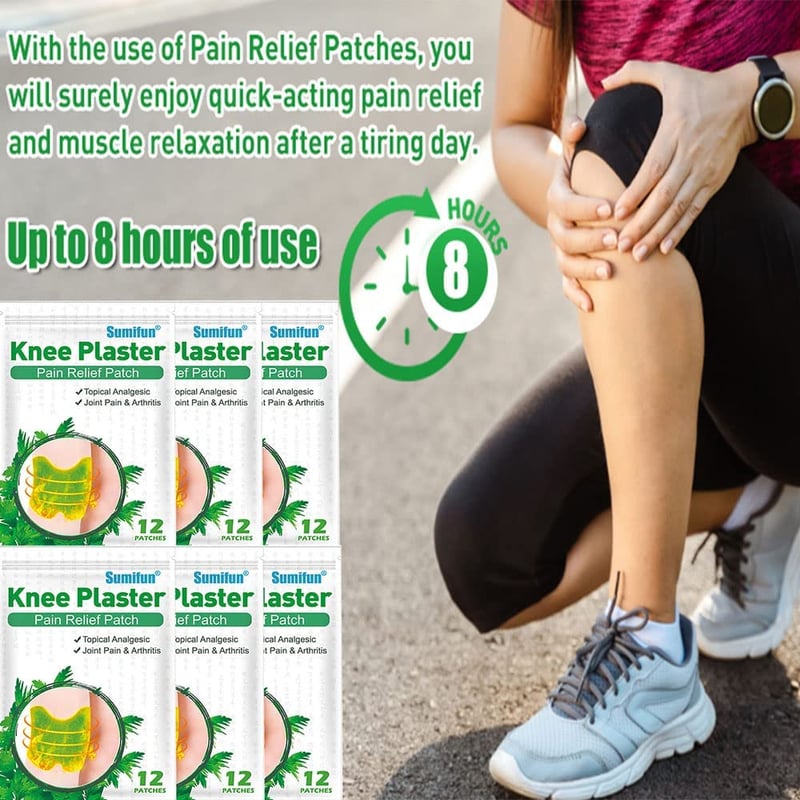 Say Goodbye To Knee Pain In Minutes🔥-Mugwort Knee Patch (60PCS)