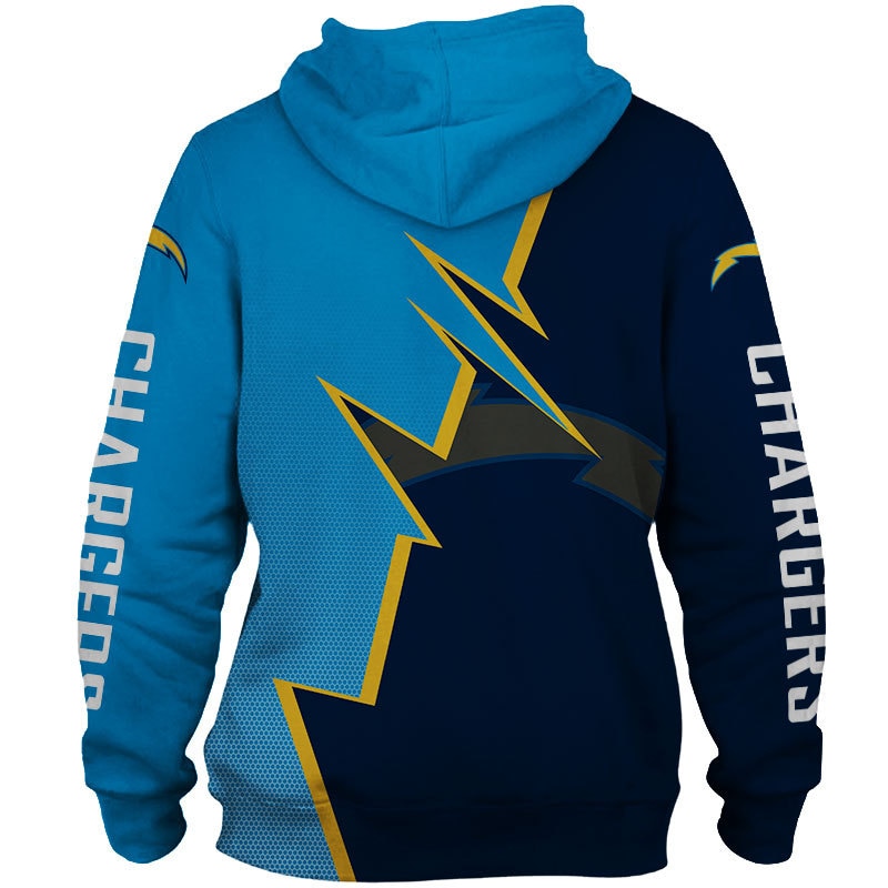 LOS ANGELES CHARGERS 3D HOODIE LLAC007