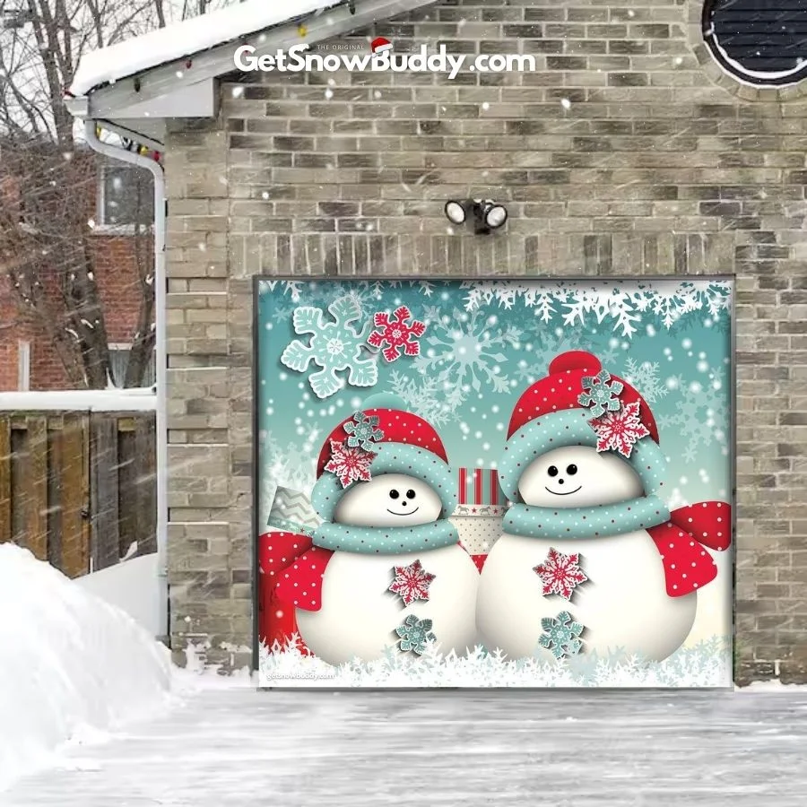 Garage Door Covers Christmas 2023