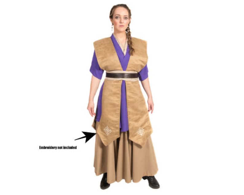 Adult Jedi Star Wars Cosplay Costume Set