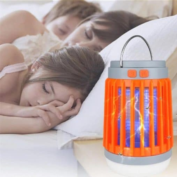 Powered Lamp That Repels Mosquitoes Instantly