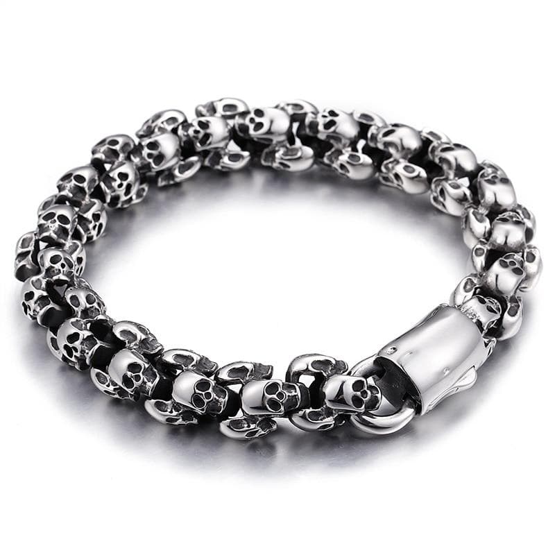 STAINLESS STEEL SKULL BRACELETS