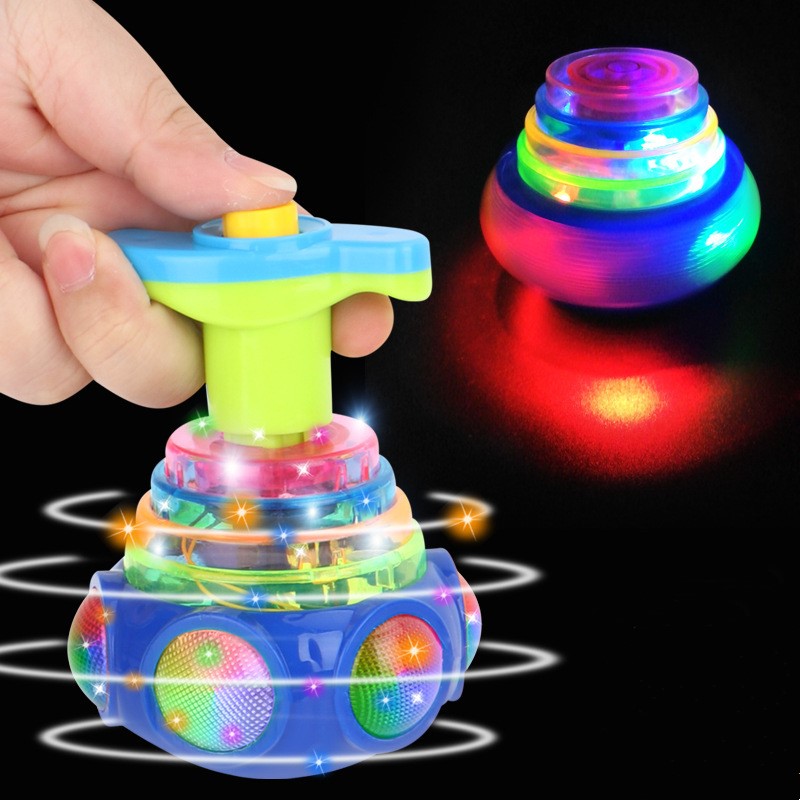 🎁Best Christmas Gift For Kids—Music Flashing Spinners Toy With Launcher (BUY 3 GET 3 FREE & FREE SHIPPING NOW)