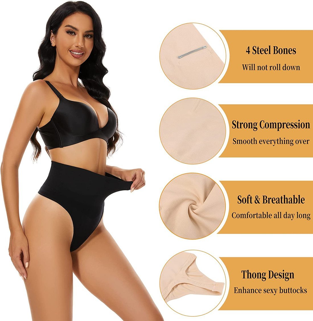 All-Day Tummy Control Thong
