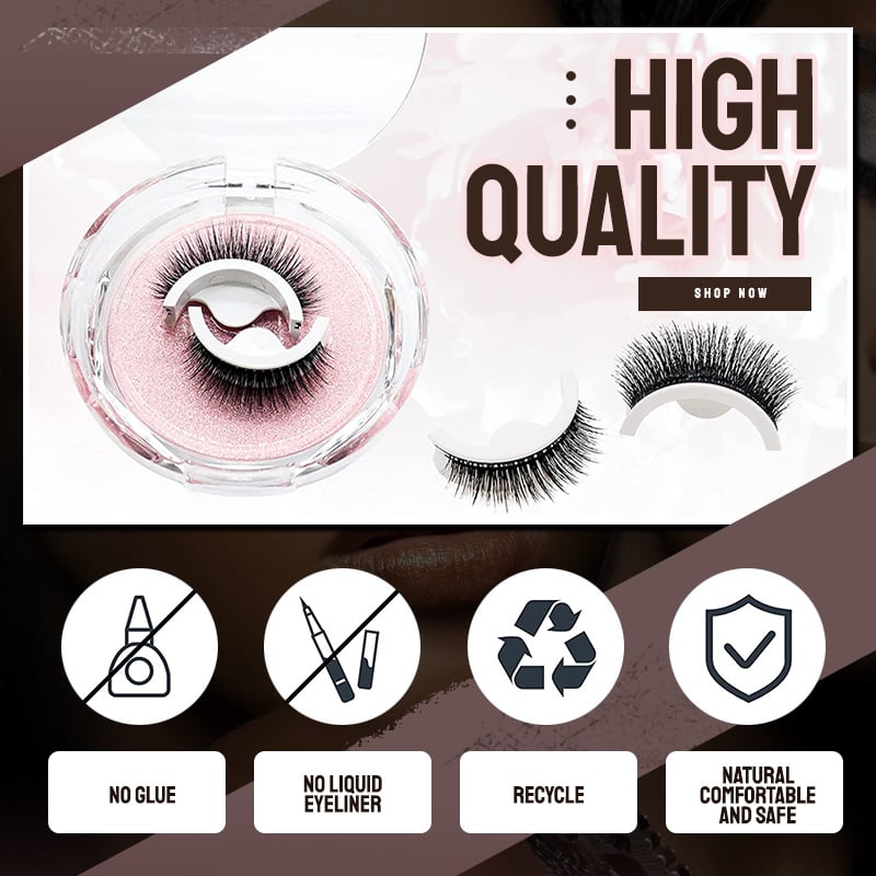 🔥WATERPROOF 🔥SELF-ADHESIVE EYELASHES