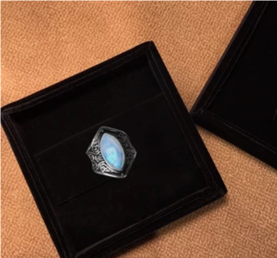 Handmade vintage boho moonstone ring -Sold Out Soon!!