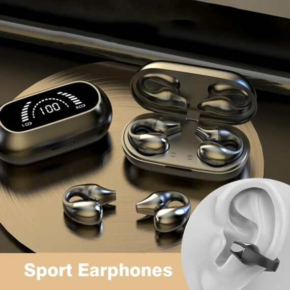 🔥LAST DAY – 49% OFF – Wireless Ear Clip Bone Conduction Headphones
