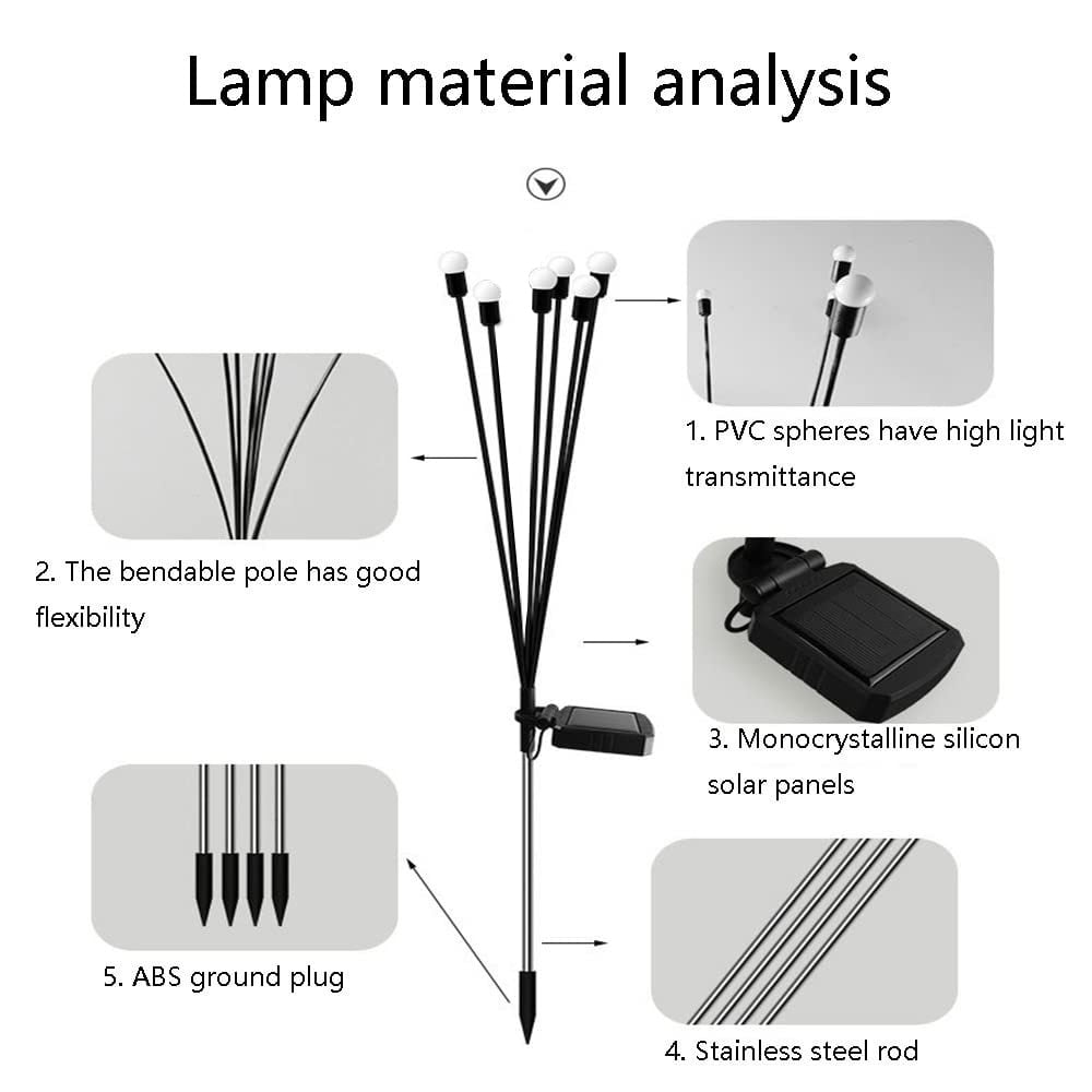 (🔥Last Day Promotion-SAVE 50% OFF) Wind Dancing Solar Lights-BUY 3 GET 2 FREE & FREE SHIPPING