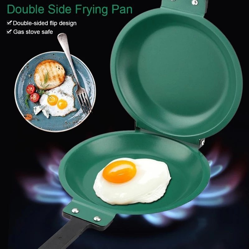 🔥49% OFF-DOUBLE SIDED NON-STICK FRYING PAN