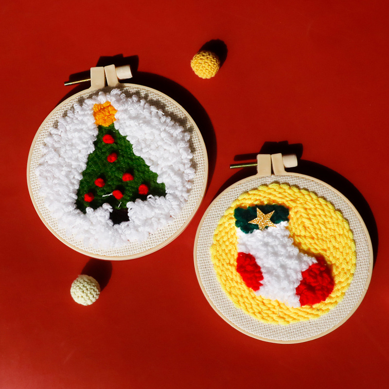 (🌲Early Christmas Sale- SAVE 49% OFF)DIY Christmas handmade embroidery-BUY 3 GET 8% OFF NOW!