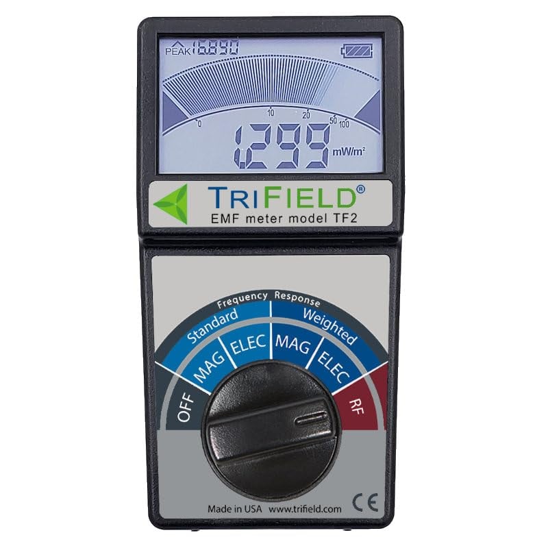 TriField EMF Meter Detects Radio Magnetic Electric Fields