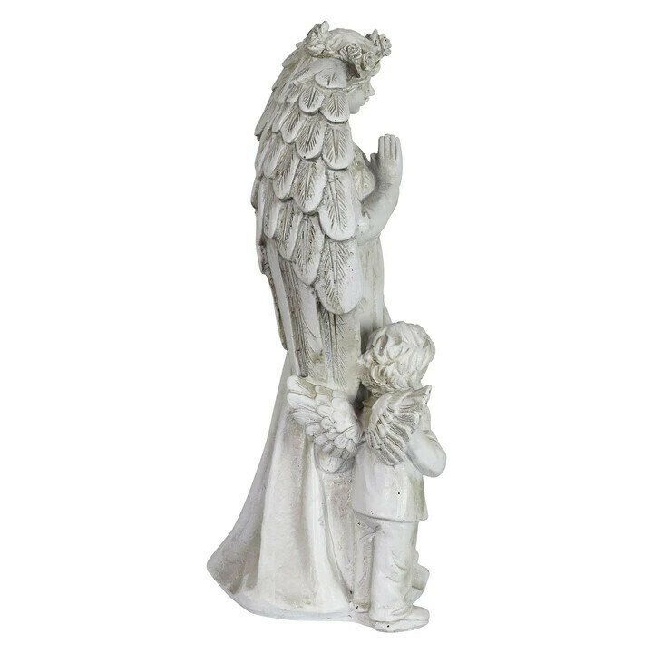 Angel and Little Angel Resin Garden Statue