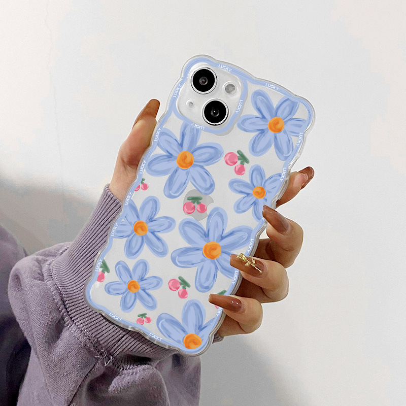 (BUY 2 GET 15% OFF)  Oil Painting Flower Pattern Mobile Phone case