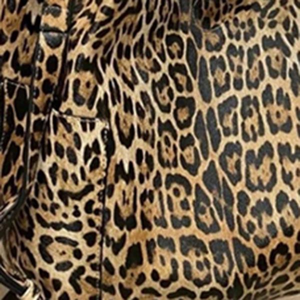 Chicinskates Leopard Fashion Wowen Bag