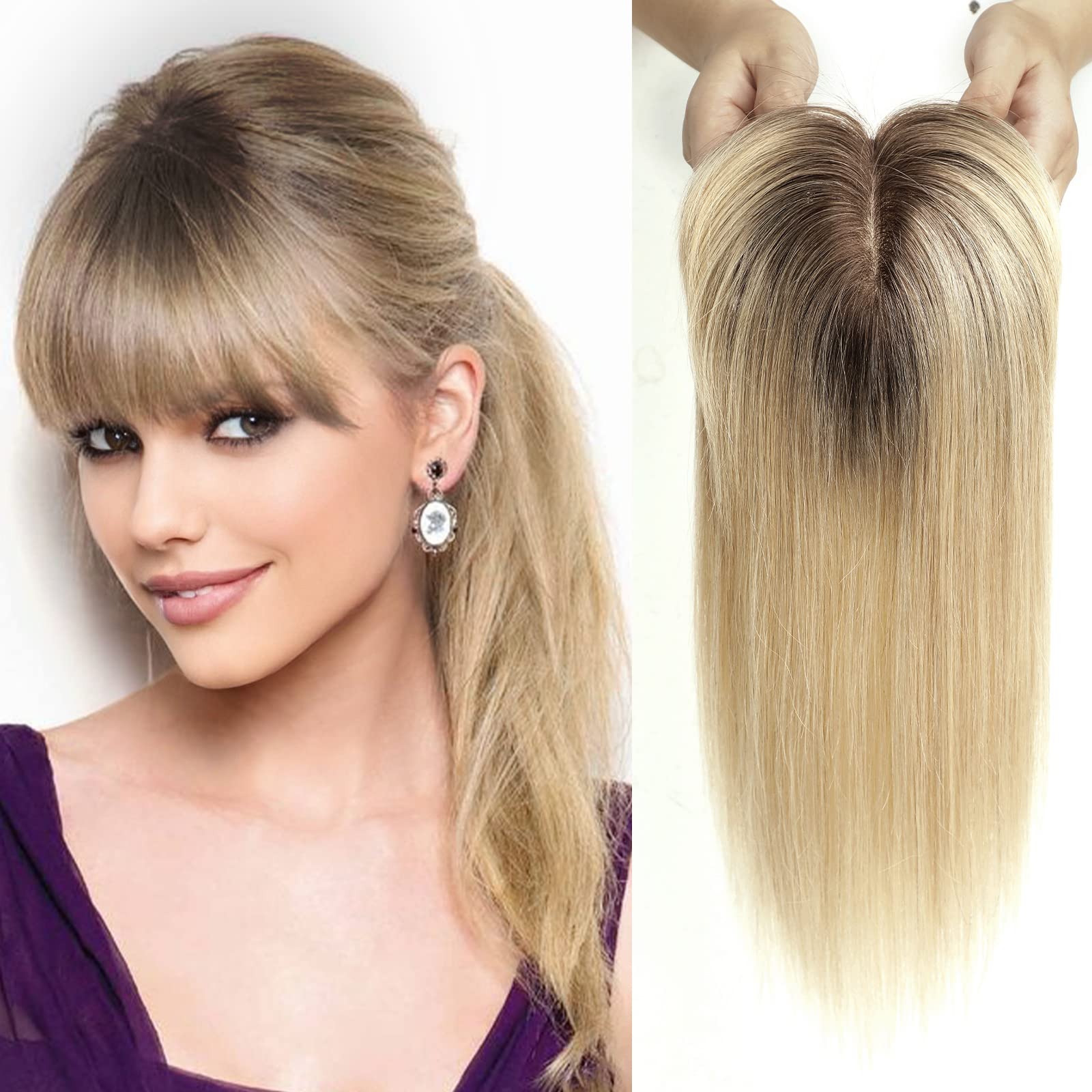Mid-length Layered ALVA Topper With Bangs