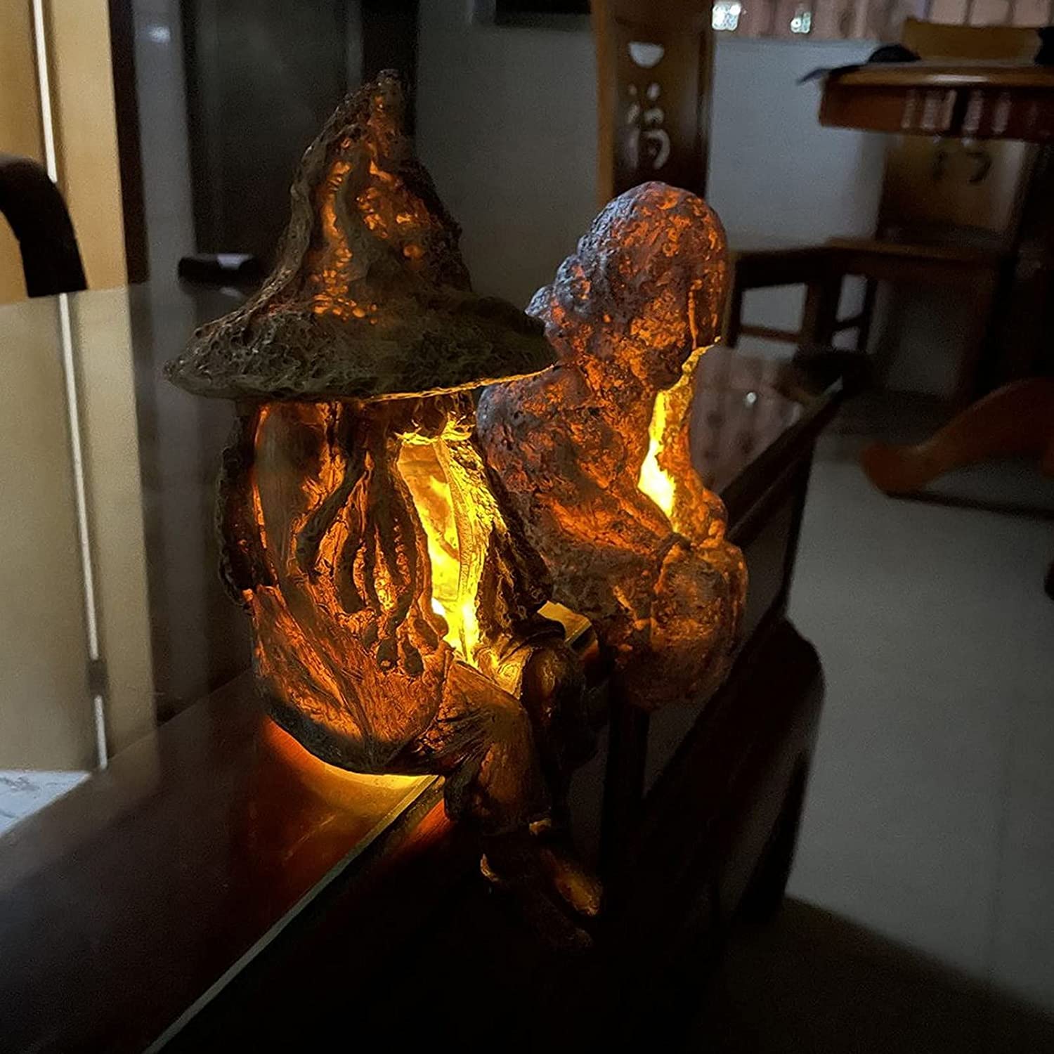 🔥Black Friday 50%OFF-Halloween Witch Ghoul Solar Energy Lamp | Free Shipping