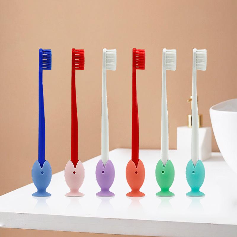 (🌲XMAS Hot Sale- 50% OFF)Cute Standing Tooth Brush Cover Cap(2Pcs/Set)-BUY 3 SETS GET 2 SETS FREE(10PCS)