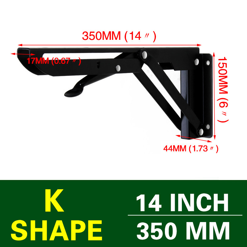 Adjustable Triangle Folding Angle Thicken Bracket