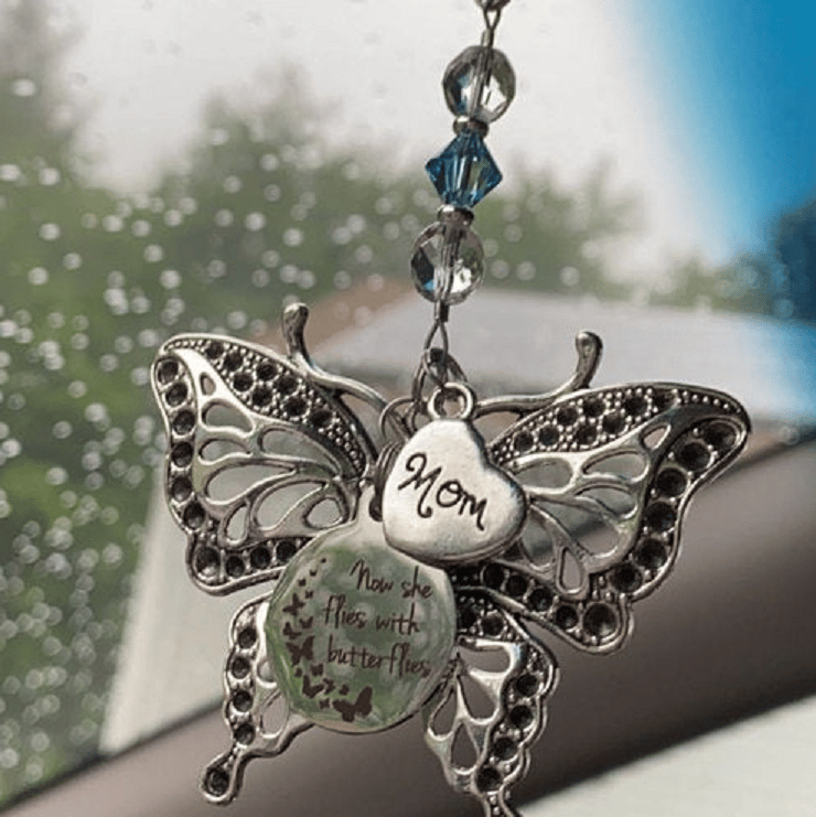 Car Christmas Decorations-Love and Butterflies