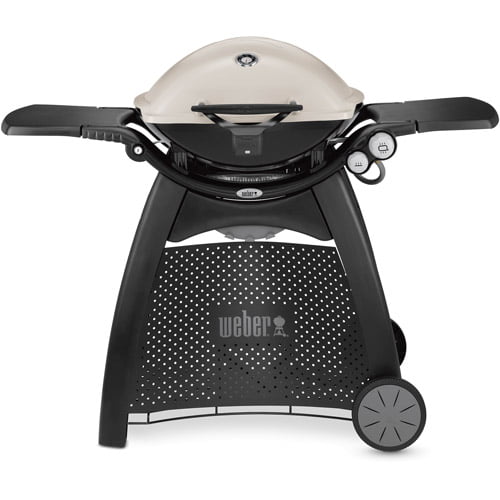 Weber 2-Burner Natural Gas Grill in Titanium with Built-in Thermometer
