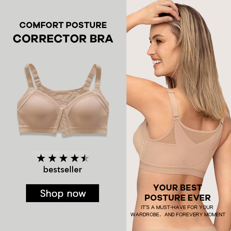 Helen Bra®-Comfort Posture Corrector Bra with Contour Cups Bra(BUY 1 GET 2 FREE)-BEIGE