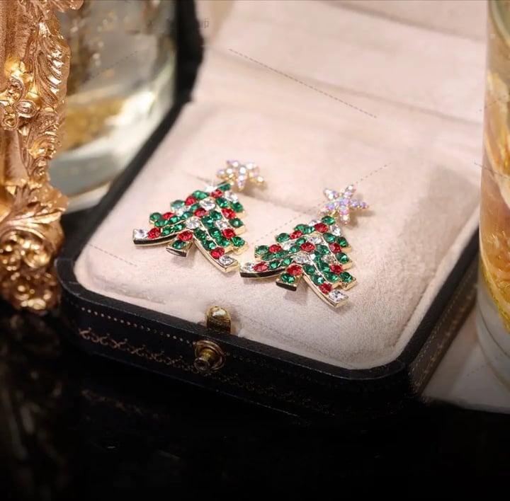 🎄Christmas Pre-Sale 50% OFF--Christmas Tree Earrings