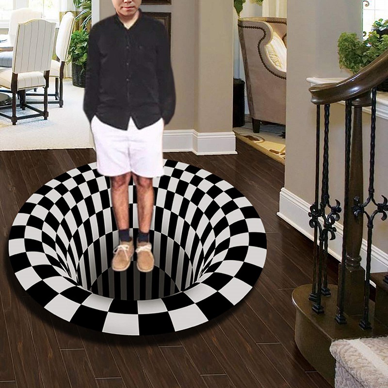 (🔥Christmas Hot Sale-50% OFF NOW) 3D Vortex Illusion Rugs -BUY 2 FREE SHIPPING