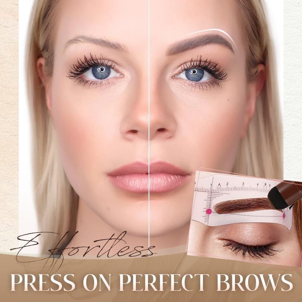 🔥 Last day 70% OFF—Perfect Brows Stencil & Stamp Kit