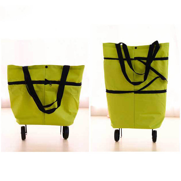 Portable Folding Retractable Tugboat Shopping Bag