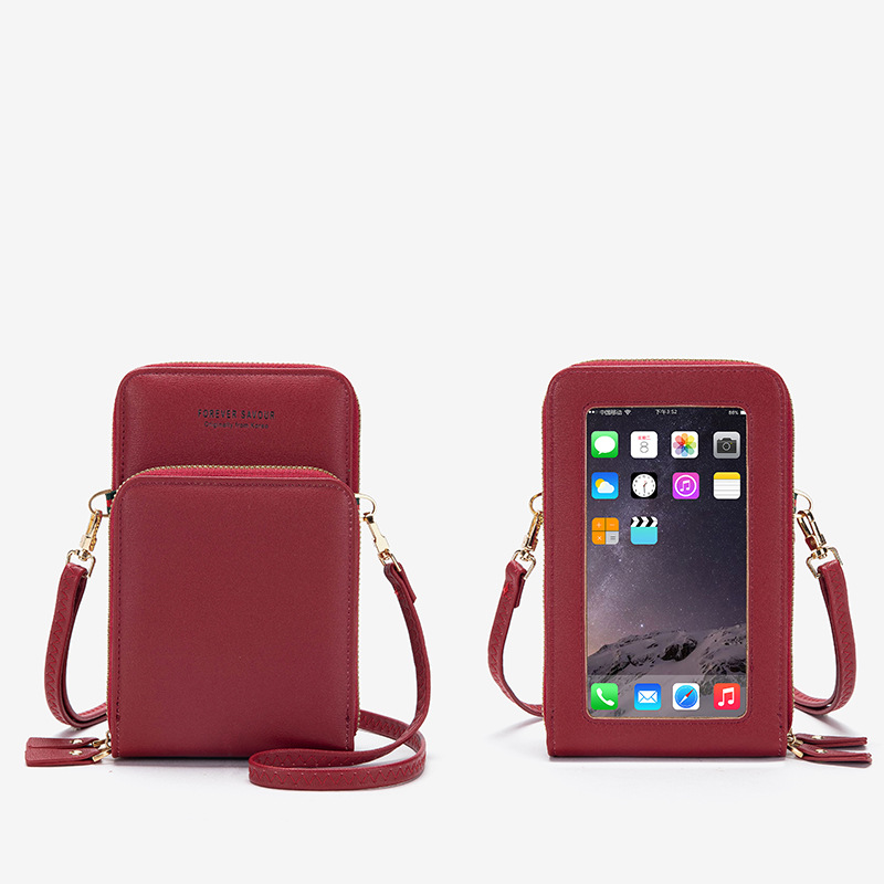 (🔥Last Day Promotion-SAVE 50% OFF) Multi-Compartment Touchscreen Crossbody Bag - Buy 3 FREE SHIPPING!