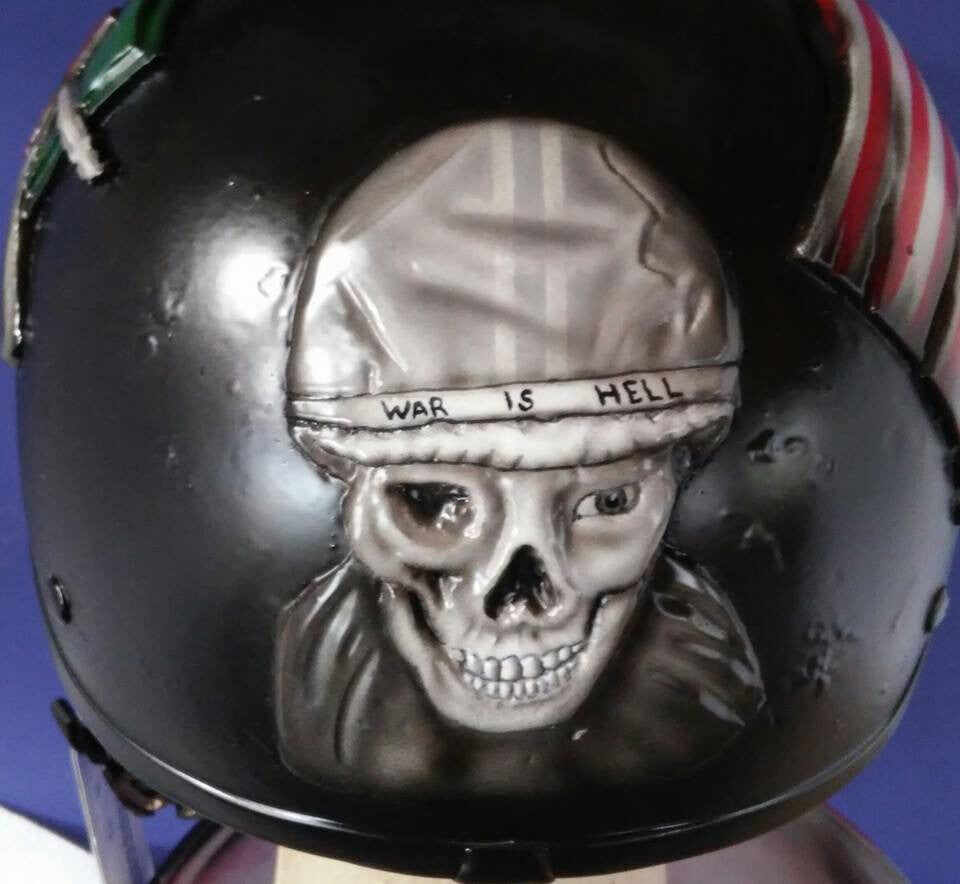 War is Hell harley Helmet