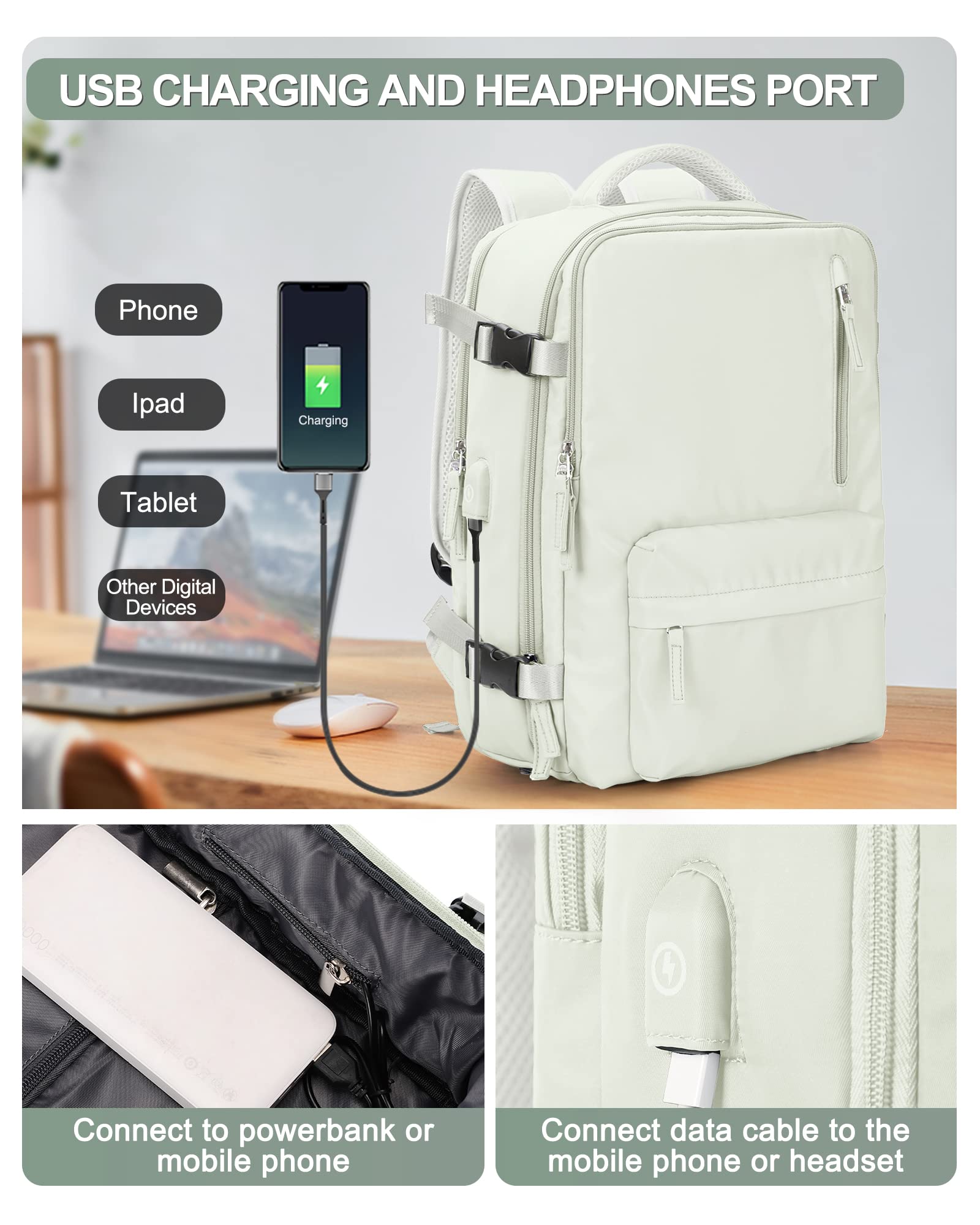 ⏰Last Day Promotion 49% OFF⏰Women Large Travel Backpack Waterproof Hiking Rucksack(FREE SHIPPING)