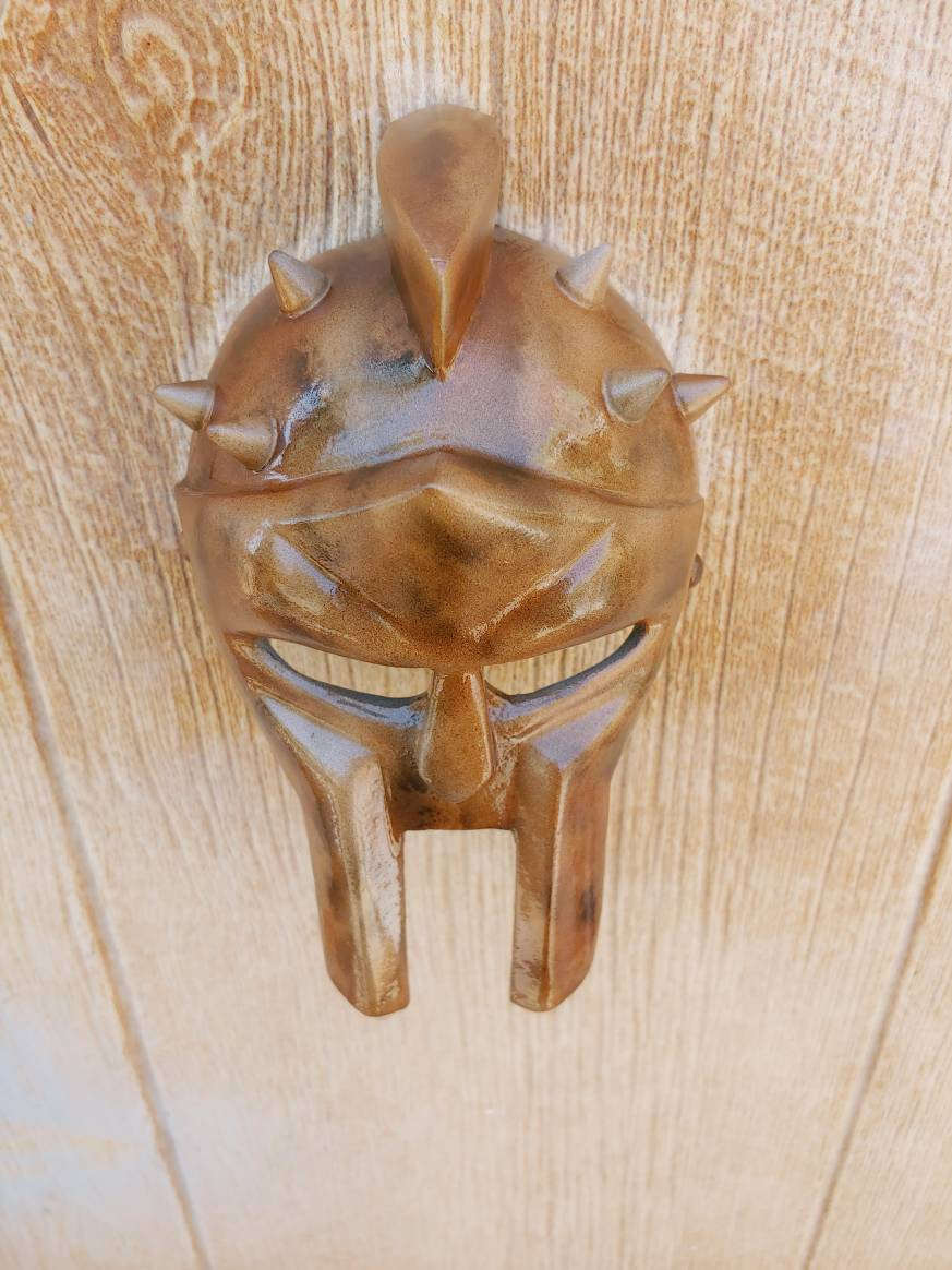 Custom Harley-davidson Horn Cover With 3D Gladiator Helmet