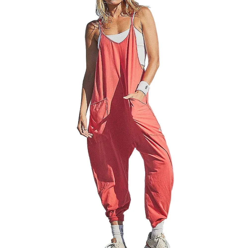 🔥LAST DAY 70% OFF🔥Wide Leg Jumpsuit with Pockets (Buy 2 Free Shipping)