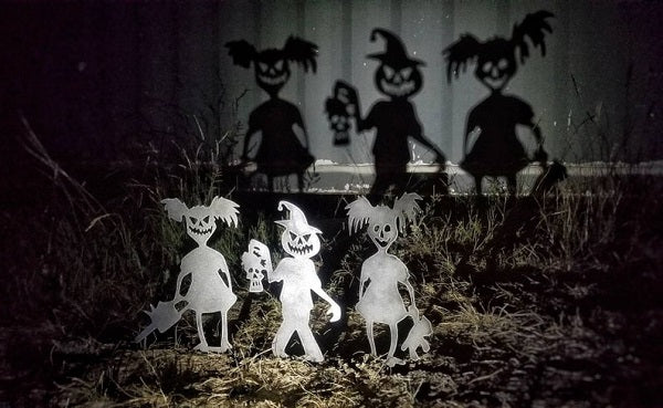 🔥45% OFF Last Day Sale -Cute Ghost Zombie-Metal Yard Art - BUY 3 FREE SHIPPING