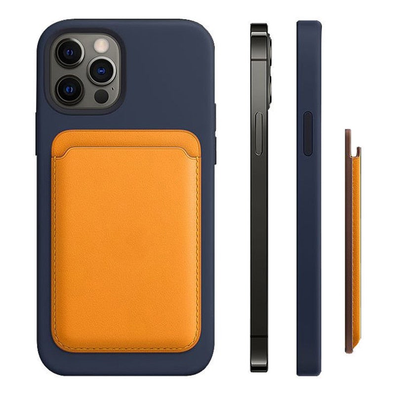 Strong Magnetic Leather Wallet
