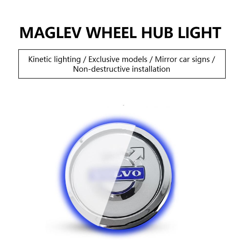 🔥Magnetic Suspension LED Floating Wheel Cap 2022 Version 1PC