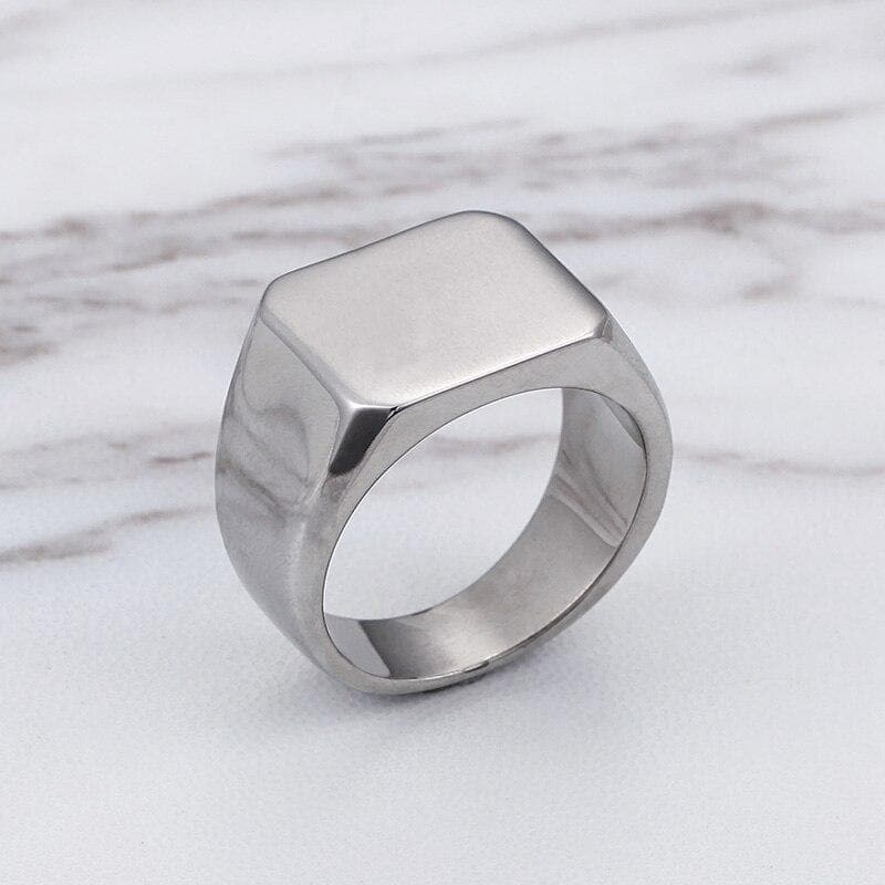 EMPTY SILVER -RING