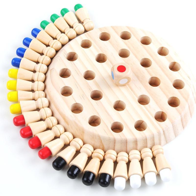 (🌲Early Christmas Sale- SAVE 48% OFF)Wooden Memory Match Stick Chess-BUY 2 GET 10% OFF & FREE SHIPPING