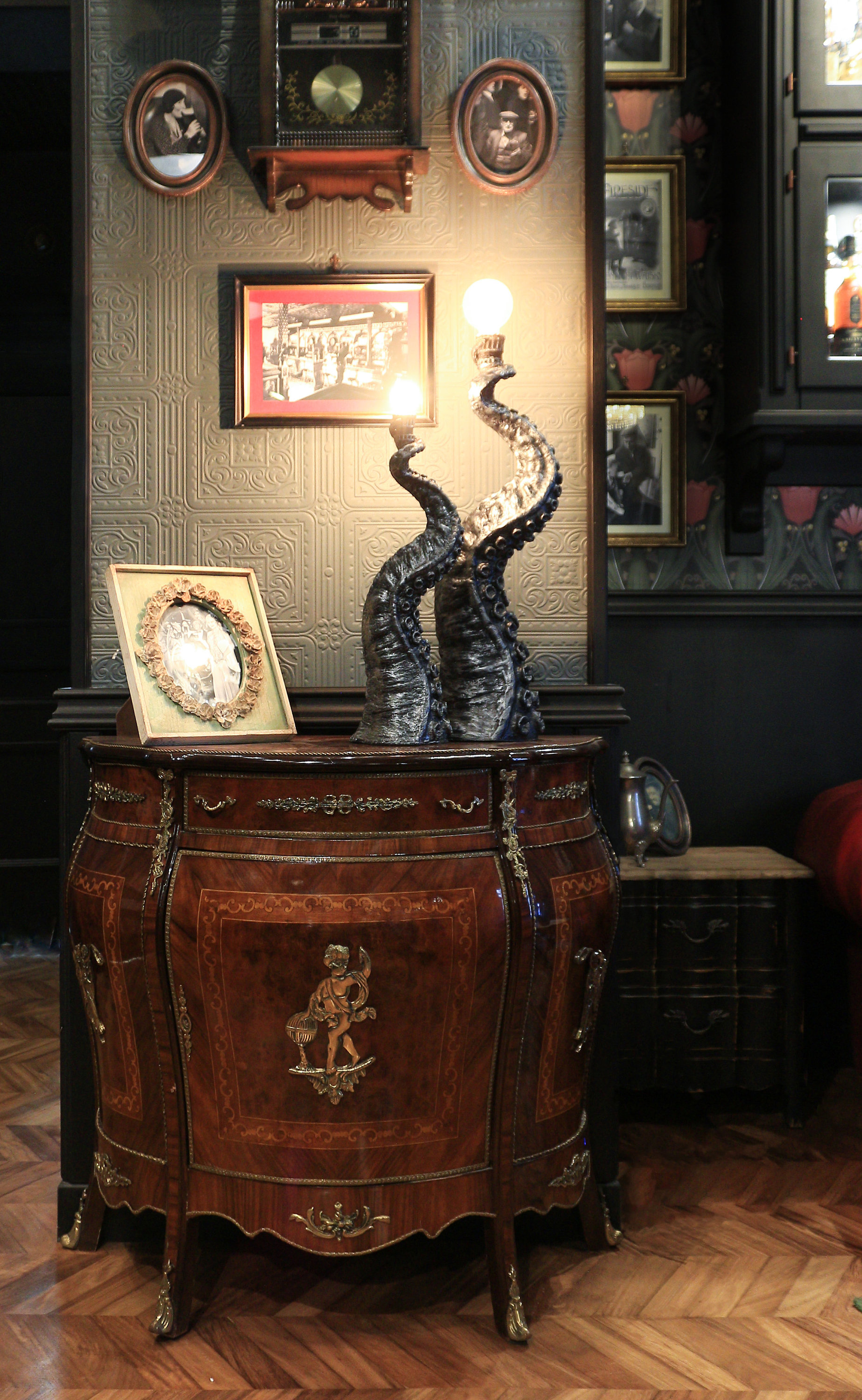 Magic Touch Octopus Tentacle Cthulhu Mythos Fantasy Steampunk lamp
