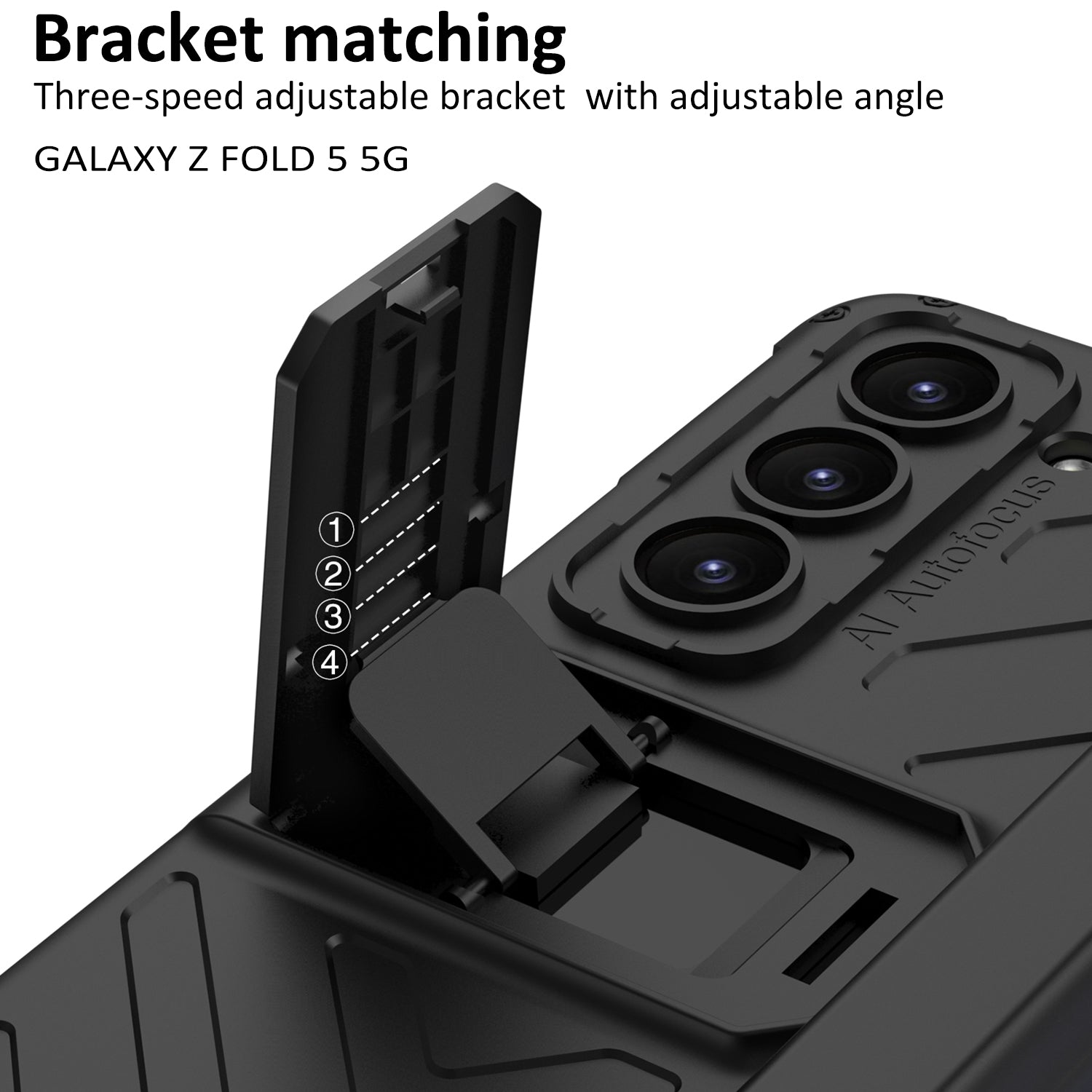 Magnetic Armor All-included Slide Pen Case With Back Screen Glass Hinge Holder Phone Cover For Samsung Galaxy Z Fold3 Fold4 Fold5